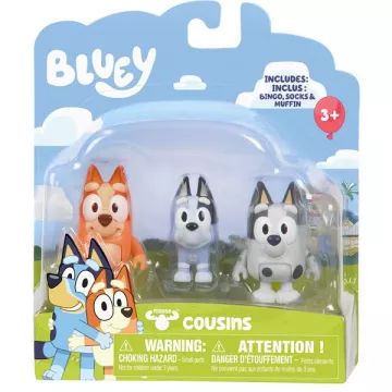 Bluey: Igralište Rođaci - Bingo, Muffin i Socks - .slika