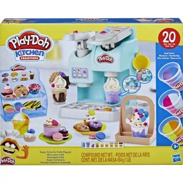Play-Doh: Conjunto de Café com 8 potes de massa - .Imagem