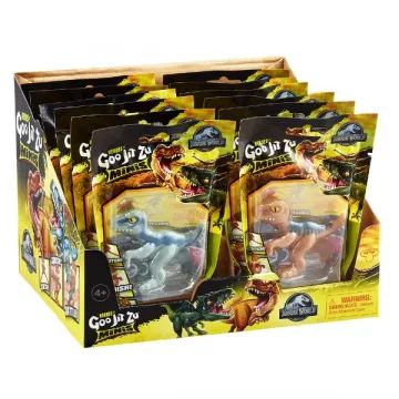 Goo Jit Zu: Figura de Ação Mini Esticável Jurassic World - diversos modelos - .Imagem