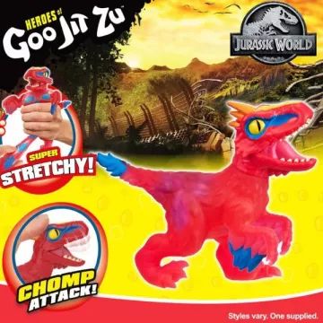Goo Jit Zu: Jurassic World actiefiguur die uitrekbaar is - Pyroraptor - .afbeelding