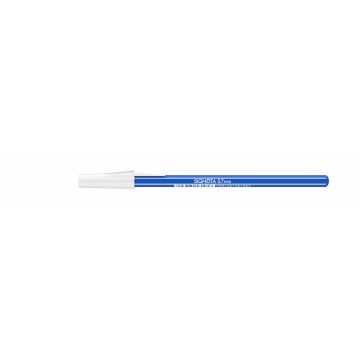 ICO Signetta: Син химикалка с бяла капачка - . изображение