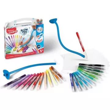 Maped Creativ: Fújós filctoll készlet - fekete kontúrok