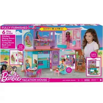 Barbie: Zestaw do zabawy Dom wakacyjny 2022 - .zdjęcie 
