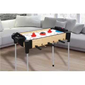 Tavolo da calcio balilla e Air hockey 2-in-1 - 68,5 cm - .immagine
