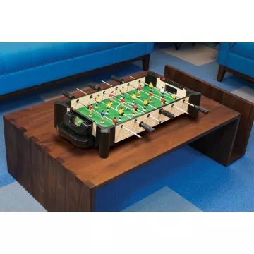 Mesa de 2 em 1: pebolim e hóquei aéreo - .Imagem