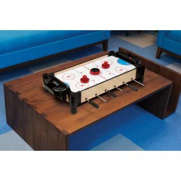 Tavolo da calcio balilla e Air hockey 2-in-1 - 68,5 cm - .immagine