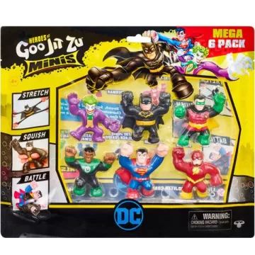 Goo Jit Zu: DC - Komplet 6 raztegljivih figuric - Tulli.si