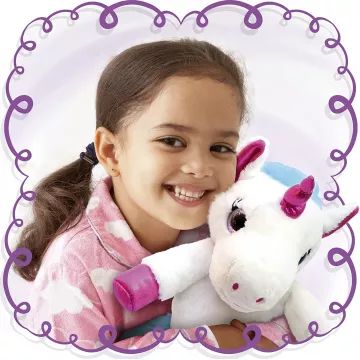 Ein rollendes Baby-Einhorn-Figur. - . bild aus