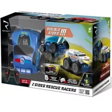 Syma: Rescue Racers RC-auto met dubbele kanten - verschillend - .afbeelding