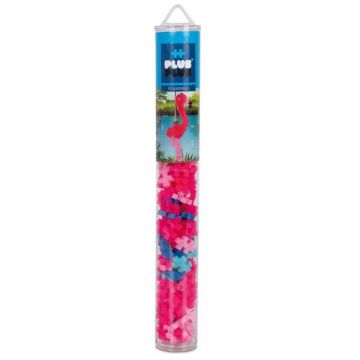 Plus-Plus: Flamingó hengerben, 100 db-os - . kép