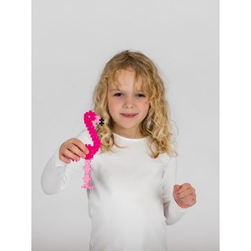 Plus-Plus: Flamingó hengerben, 100 db-os - . kép