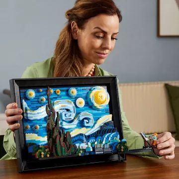 LEGO® Ideas Vincent van Gogh De sterrennacht 21333 - .afbeelding
