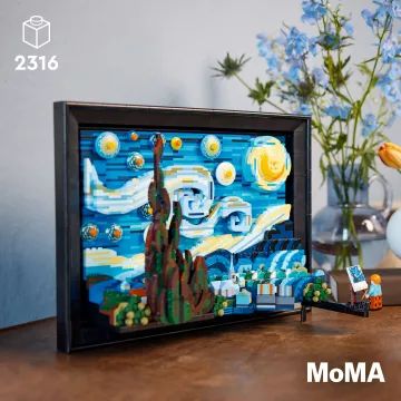 LEGO® Ideas Vincent van Gogh Tähtedega öö 21333 - .pilt