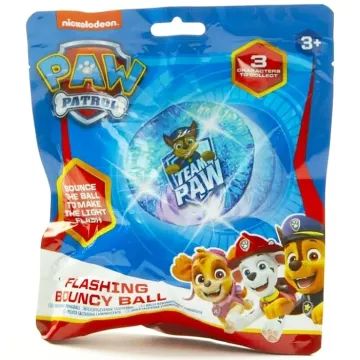 Ķepu patruļa: Mirgojoša atlēcošā bumba, 6 cm - dažādas - .attēls