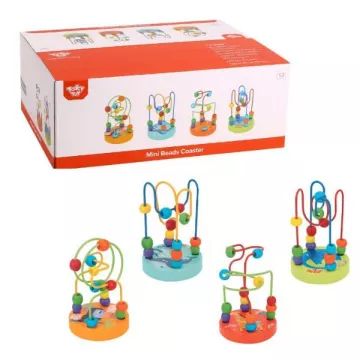 Tooky Toy: Malá dřevěná hra s kuličkami - různé druhy - .obrázek