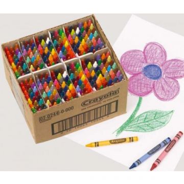 Crayola: Viaszkréta készlet, 72 színű - 288 db - . kép