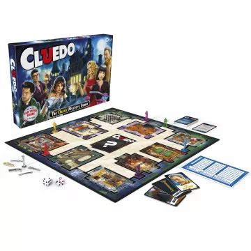 Namig Cluedo: Klasična igra skrivnosti - družabna igra v madžarščini - .slika