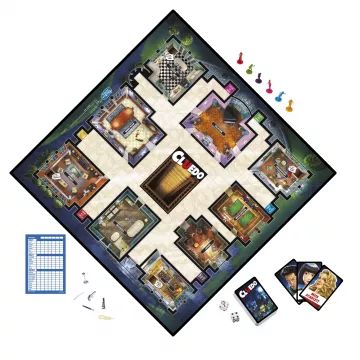 Namig Cluedo: Klasična igra skrivnosti - družabna igra v madžarščini - .slika