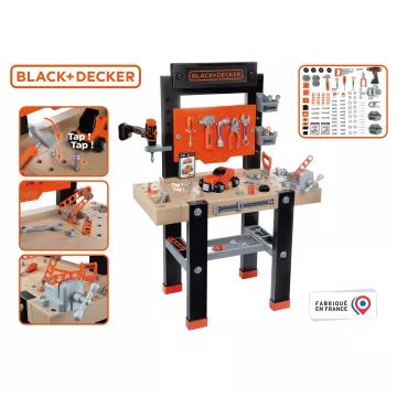 Black and Decker: Bancă de lucru - 92 de piese - .foto