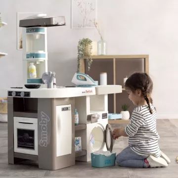Smoby : Cuisine et lessive en jouet Tefal - .image