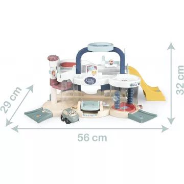 Little Smoby: Minha Primeira Garagem - garagem de 2 andares com elevador - .Imagem