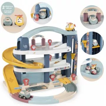 Little Smoby: Mój duży garaż - garaż na 3 poziomach z windą - .zdjęcie 