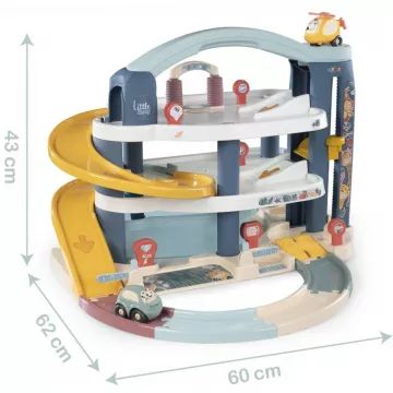 Little Smoby: Garajul meu mare - garaj pe 3 niveluri cu lift - .foto