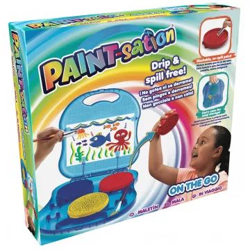 PAINT-sation: Přenosný stojan na malování - .obrázek