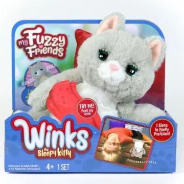 My Fuzzy Friends: Durmoló cicus többfunkciós interaktív plüss - . kép