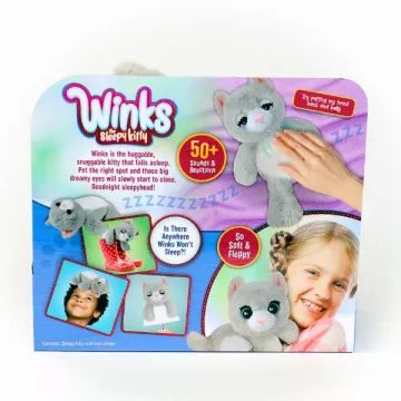 My Fuzzy Friends: Durmoló cicus többfunkciós interaktív plüss - . kép