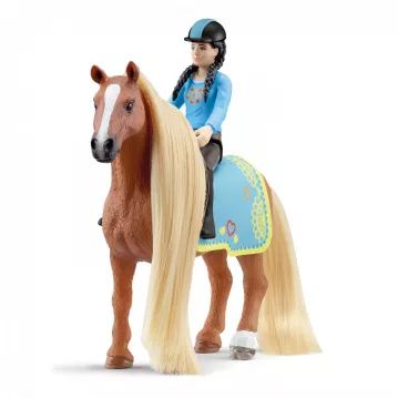 Schleich Horse Club: Zestaw Startowy - Kim i Caramelo 42585 - .zdjęcie 