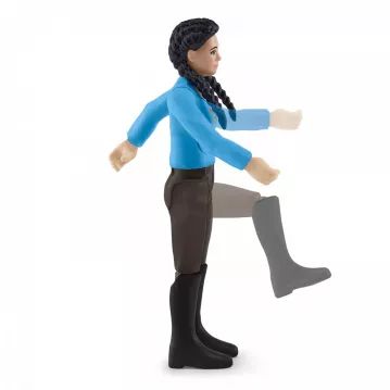 Schleich Horse Club: Conjunto Inicial - Kim e Caramelo 42585 - .Imagem