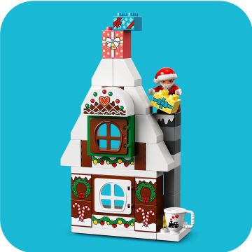 LEGO® DUPLO® Town: A Mikulás mézeskalács házikója 10976 - . kép