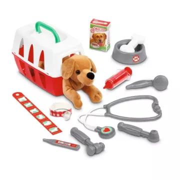Écoiffier: Κτηνιατρείο με λούτρινο σκυλάκι - .εικόνα