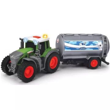 Dickie: Traktor Fendt z mlečno cisterno - z svetlobnimi in zvočnimi učinki - .slika