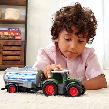 Dickie: Traktor Fendt z mlečno cisterno - z svetlobnimi in zvočnimi učinki - .slika