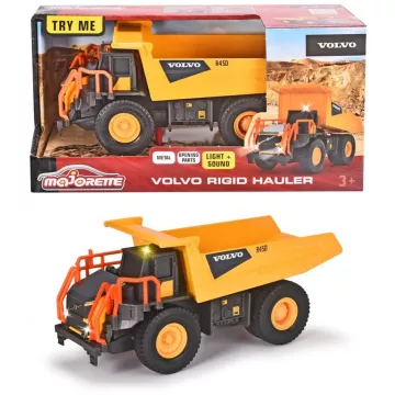 Majorette: Volvo R45D billencses bánya teherautó - Hang- és fényhatásokkal
