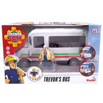 Sam, a tűzoltó: Trevor és a busz játékszett - . kép