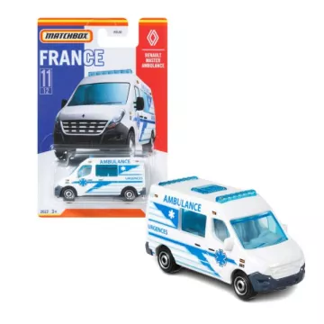 Matchbox: France - Mașinuță Renault Master Ambulance
