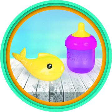 Club Petz: BluBlu interaktív bébi delfin - CSOMAGOLÁSSÉRÜLT - . kép