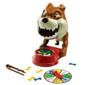 Hond Bobi bijt - gezelschapsspel met instructies in het Hongaars - .afbeelding