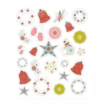 Auzou: Creatieve set Kerstdecoraties van papier - .afbeelding
