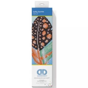 Diamond Dotz: Diamantmalerei - Bunter Feder - . bild aus
