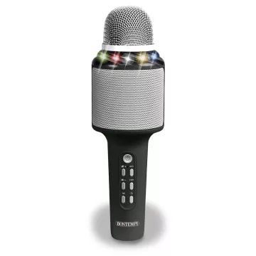 Bontempi : Microphone karaoké sans fil - noir - .image