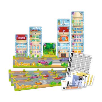 Trefl: Uptown - Revitalisiere die Stadt! Brettspiel - . bild aus