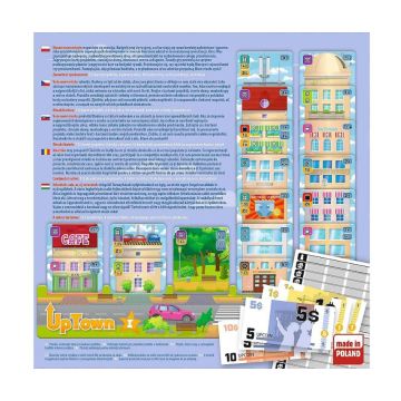 Trefl: Uptown - Revitalisiere die Stadt! Brettspiel - . bild aus