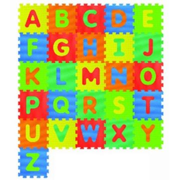 ABC színes szivacs puzzle - óriás csomag, 26 db-os - . kép