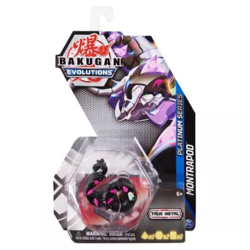 Bakugan Evolutions: S4 Platinum széria - Montrapod, fekete