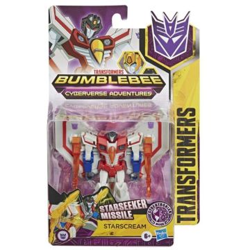 Transformers: Bumblebee Cyberverse harcos figura - Starscream - . kép