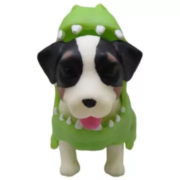 Kleide deinen Welpen ein: Serie 2 - Terrier im Krokodil-Kostüm - . bild aus